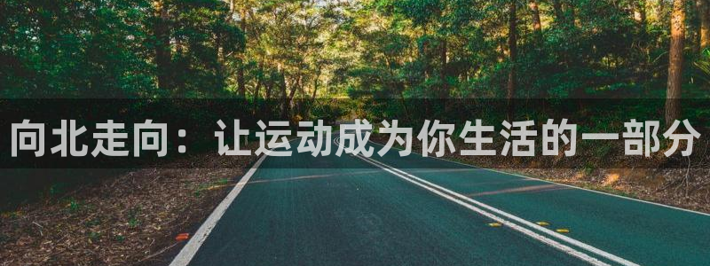 沐鸣3登录：向北走向：让运动成为你生活的一部分
