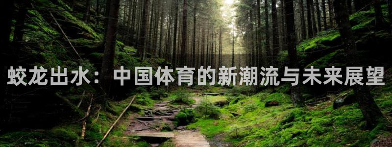 沐鸣官网最新0801.官网立即在线试玩.中国：蛟龙出水：中国体育的新潮流与未来展望