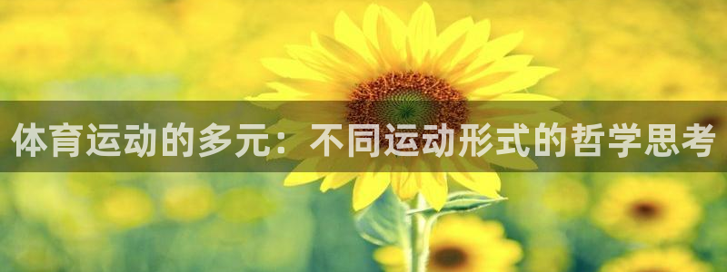 沐鸣体育合法嘛：体育运动的多元：不同运动形式的哲学思考